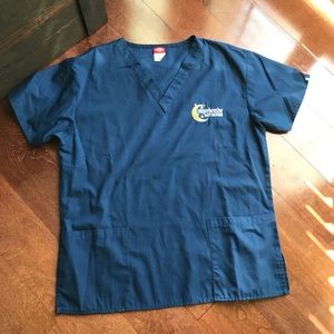 Scrub top - dickies - with logo